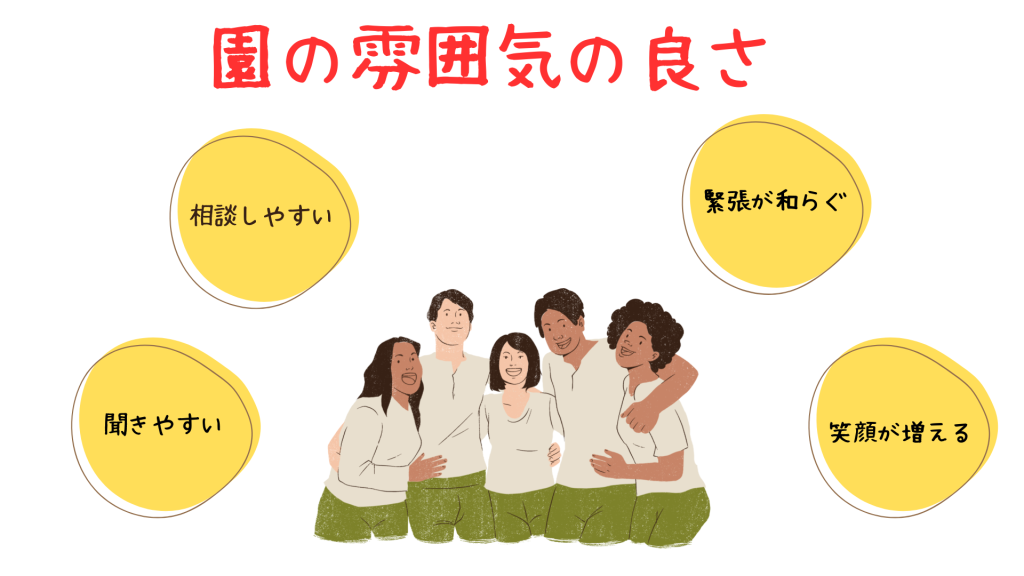 園の雰囲気作り